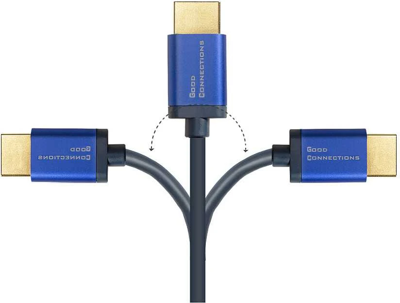 Kabelis Alcasa HDMI 2.1 2 m (4521-SF020B)