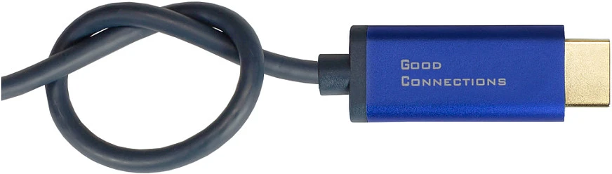 AV adapteris Alcasa 4860-SF030B kabelio adapteris 3m DisplayPort HDMI juodas, mėlynas