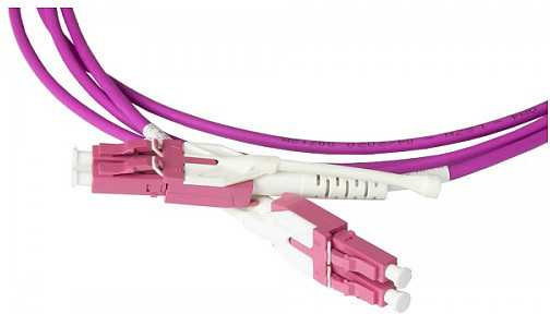 Alcasa Alcasa LW-U805LC4 „InfiniBand“ / šviesolaidinis kabelis, 5 m, 2 x LC, violetinis