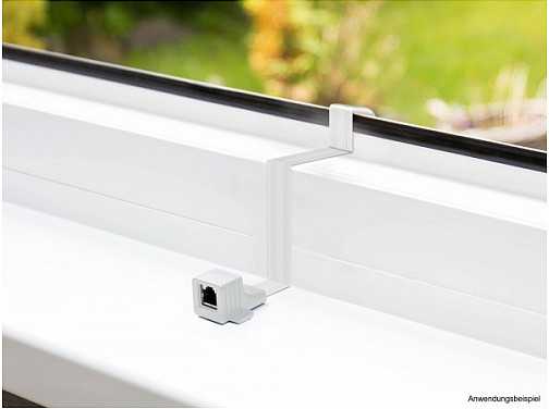 Alcasa Good Connections Good Connections RJ45 Fensterdurchführung baltas 51,5cm