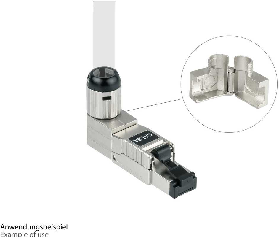 Good Connections Good Connections RJ45 kištukas Cat. 6A, montuojamas vietoje
