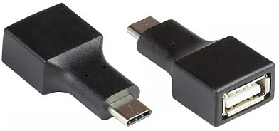 GoodConnections Adapteris USB Alcasa USB-A - USB-C Juodas (USB-AD201)