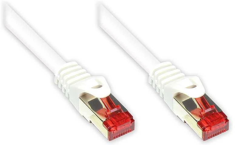 „Good Connections“ jungiamasis kabelis Cat.6 S/FTP 1 m Baltas (8060-010W)