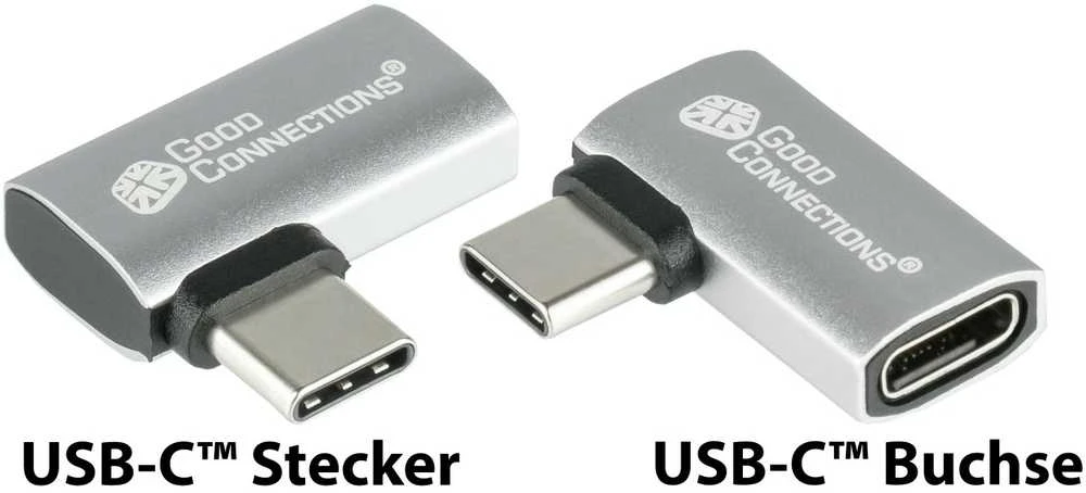 Good Connections USB-C kampiniai adapteriai pora