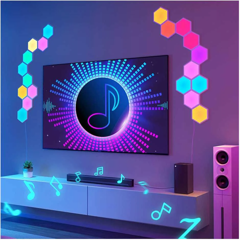 Govee – RGBIC Glide Hexa Light Panels Expansion Pack (2 vnt.)