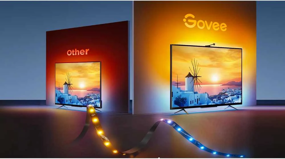 „Govee H6098“ išmanioji juostelės formos lemputė su „Wi-Fi“ / „Bluetooth“