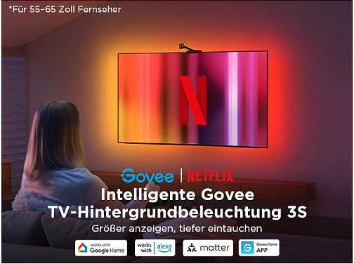 „Govee H6098“ išmanioji juostelės formos lemputė su „Wi-Fi“ / „Bluetooth“