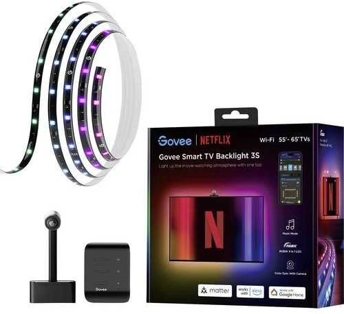 „Govee H6098“ išmanioji juostelės formos lemputė su „Wi-Fi“ / „Bluetooth“