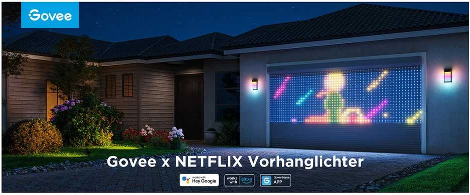Govee H70BC išmanioji šviesų girlianda su „Wi-Fi“ / „Bluetooth“