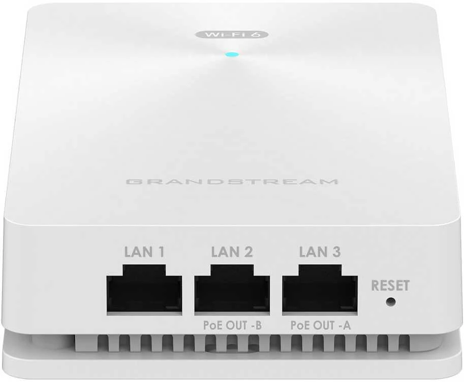 Maršrutizatorius „Grandstream GWN7661E“ į sieną montuojamas „Wi-Fi 6“ prieigos taškas