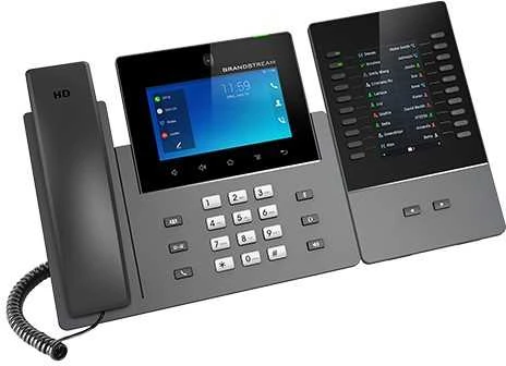 Grandstream Networks GXV3450 IP telefonas Pilka