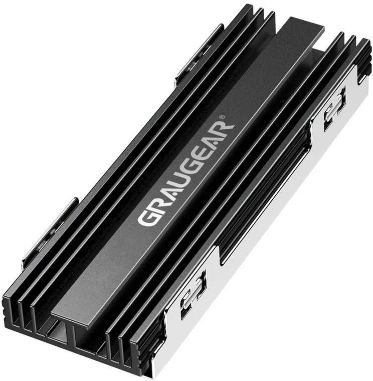 Graugear SSD radiatorius su briaunuotu paviršiumi