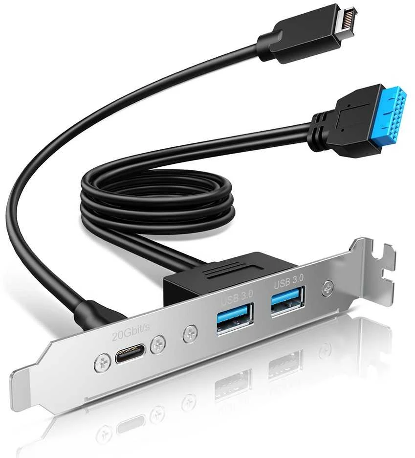 GRAUGEAR PCI išplėtimo plokštė su USB-C ir USB-A jungtimis