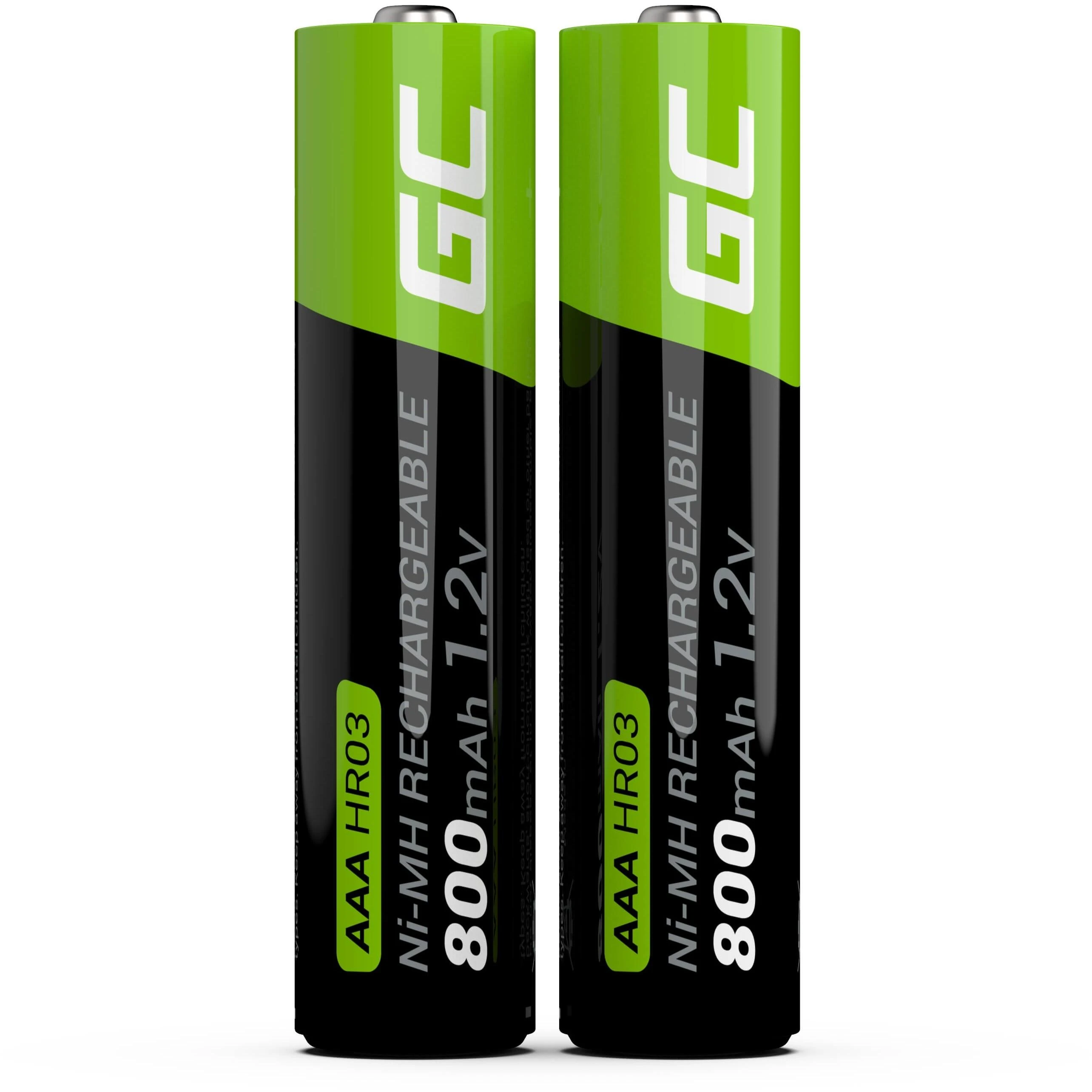 Green Cell AAA baterijos 800mAh 1.2V pora