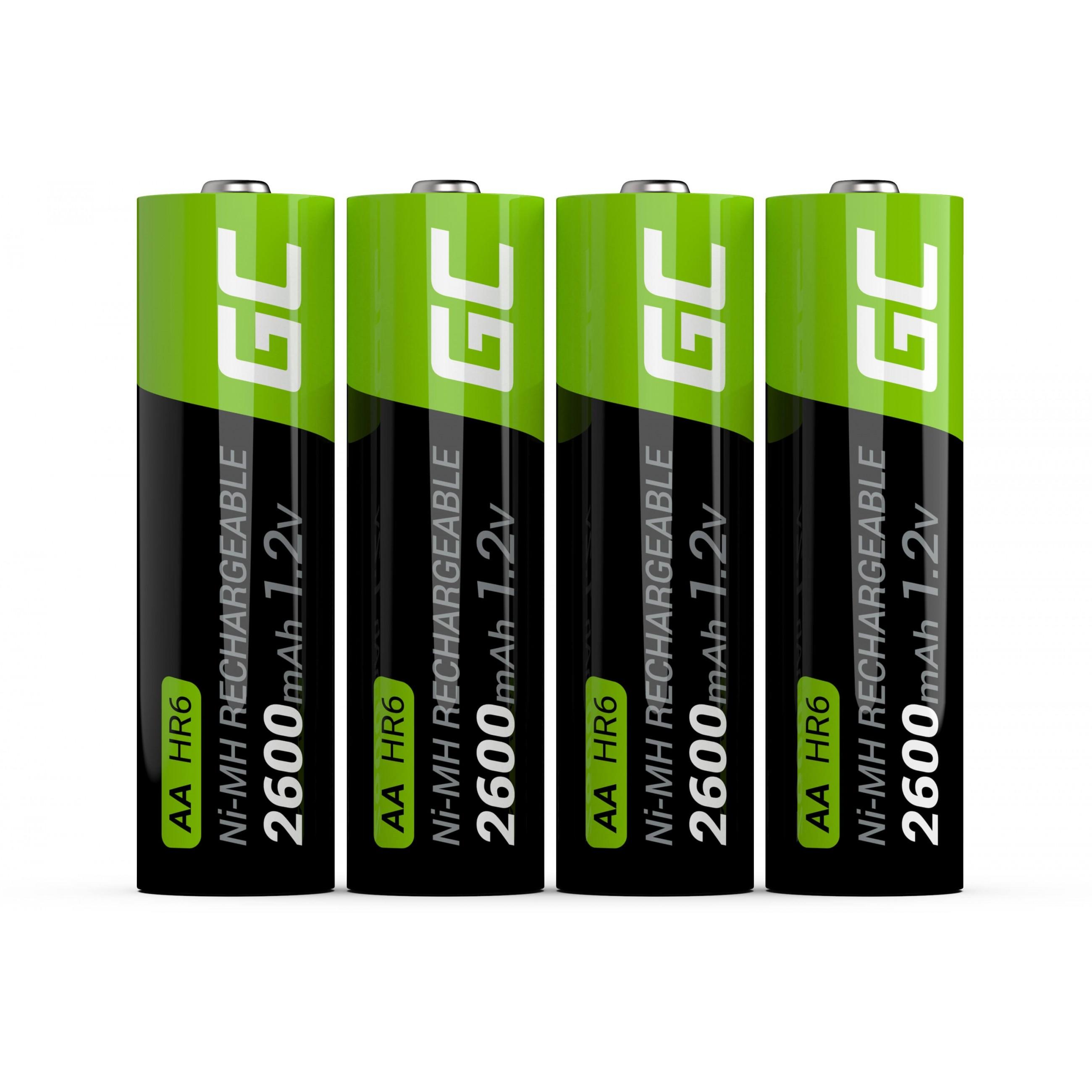 Green Cell „Žalias Cell“ akumuliatorius 4xAA HR6 2600mAh