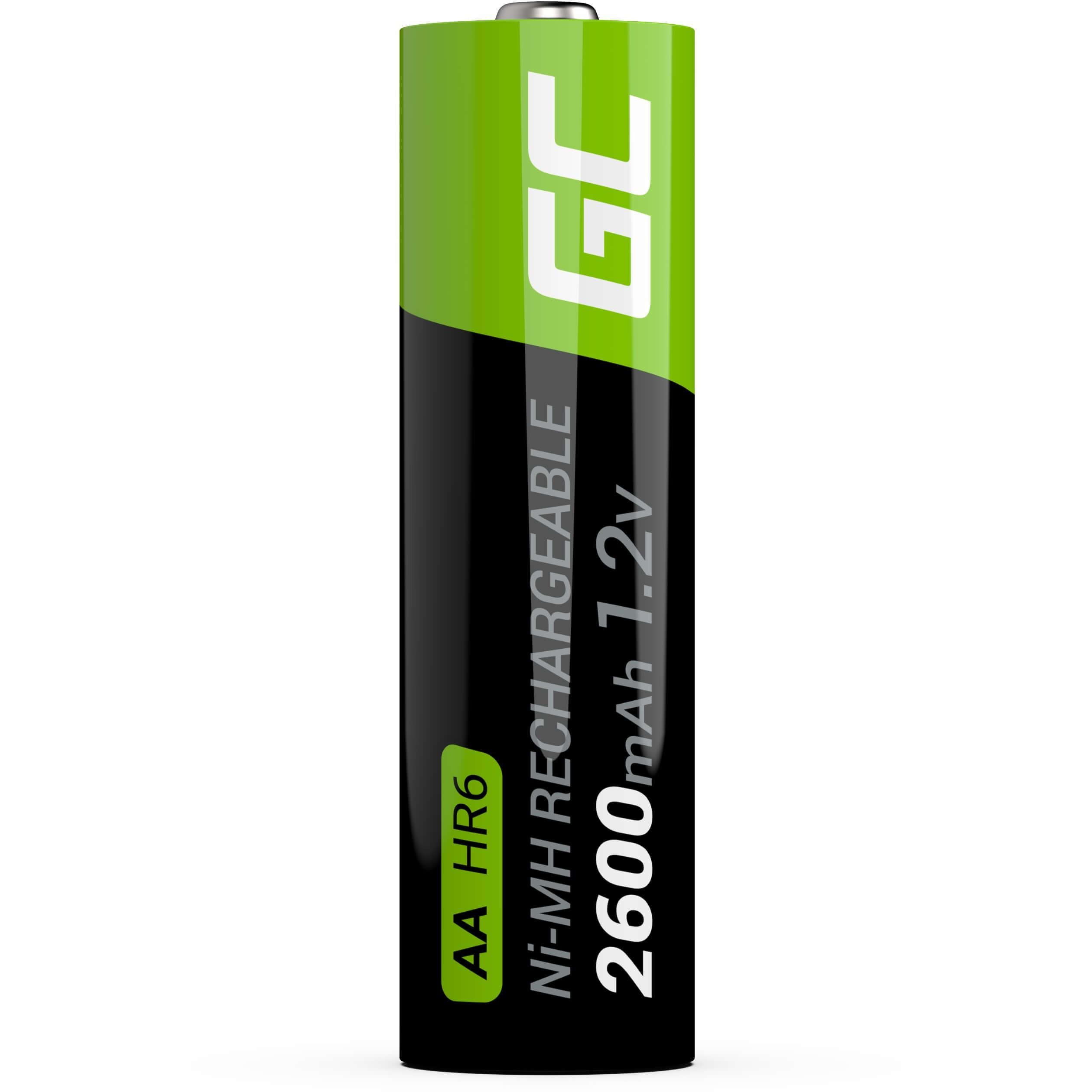 Green Cell „Žalias Cell“ akumuliatorius 4xAA HR6 2600mAh