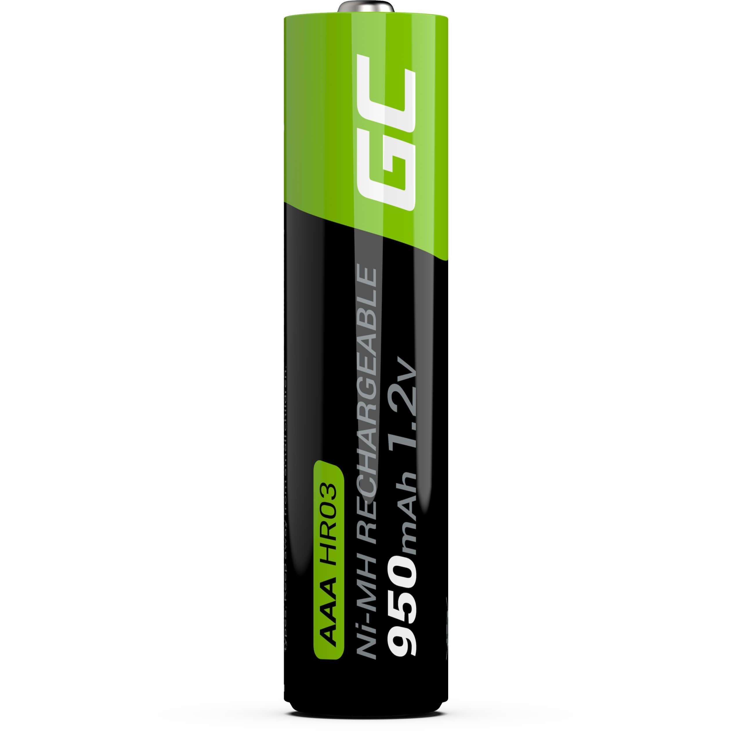 Green Cell „Žalias Cell“ akumuliatoriai 4xAAA HR03 950mAh