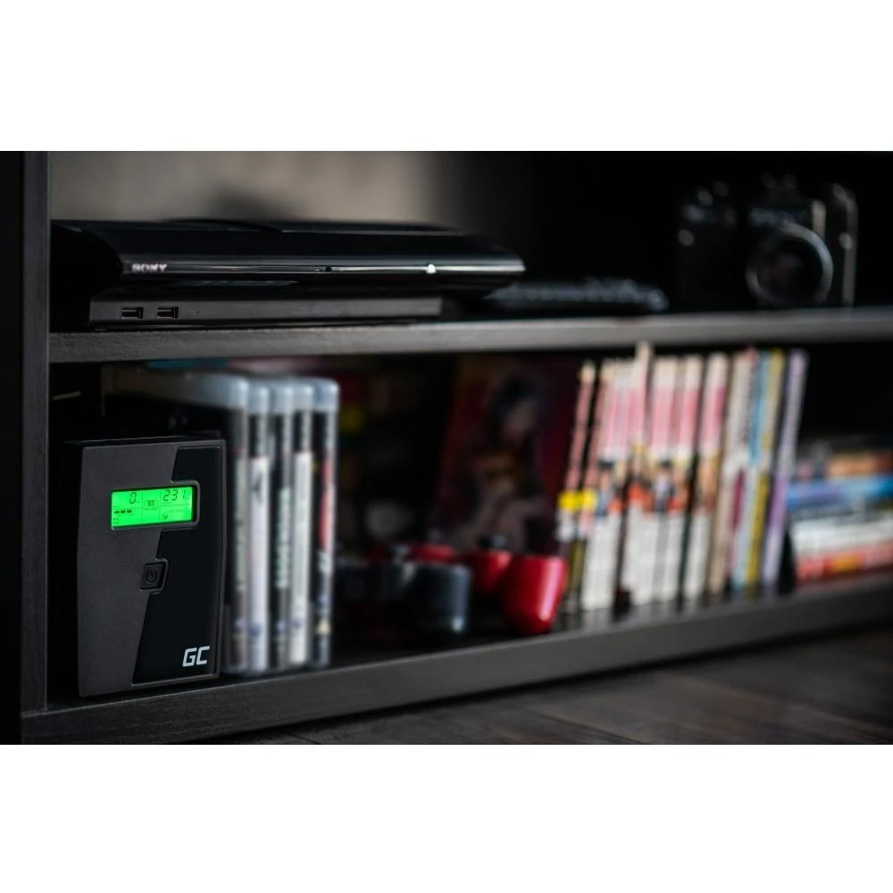 Green Cell Žalias Cell Žalias Cell UPS Microsine 1000VA LCD