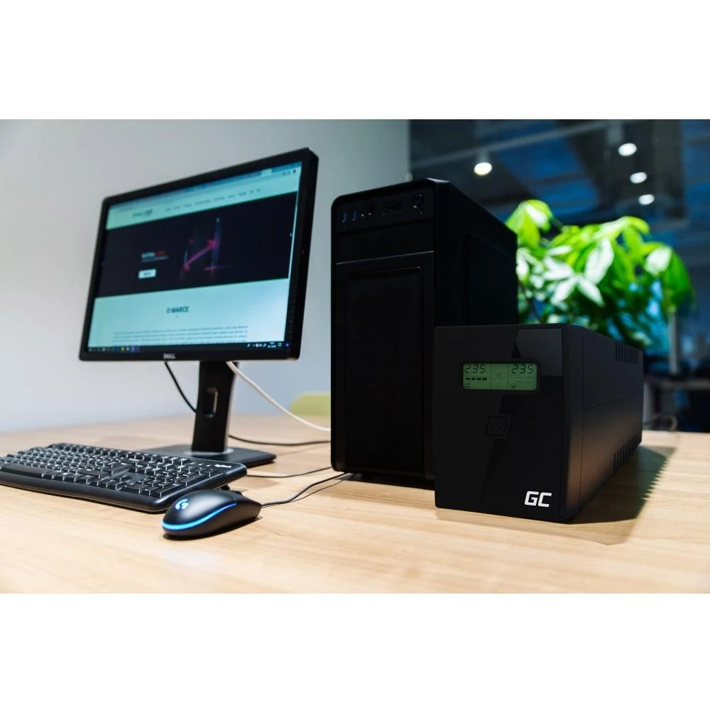 Green Cell Žalias Cell Žalias Cell UPS Power Proof 600VA 360W
