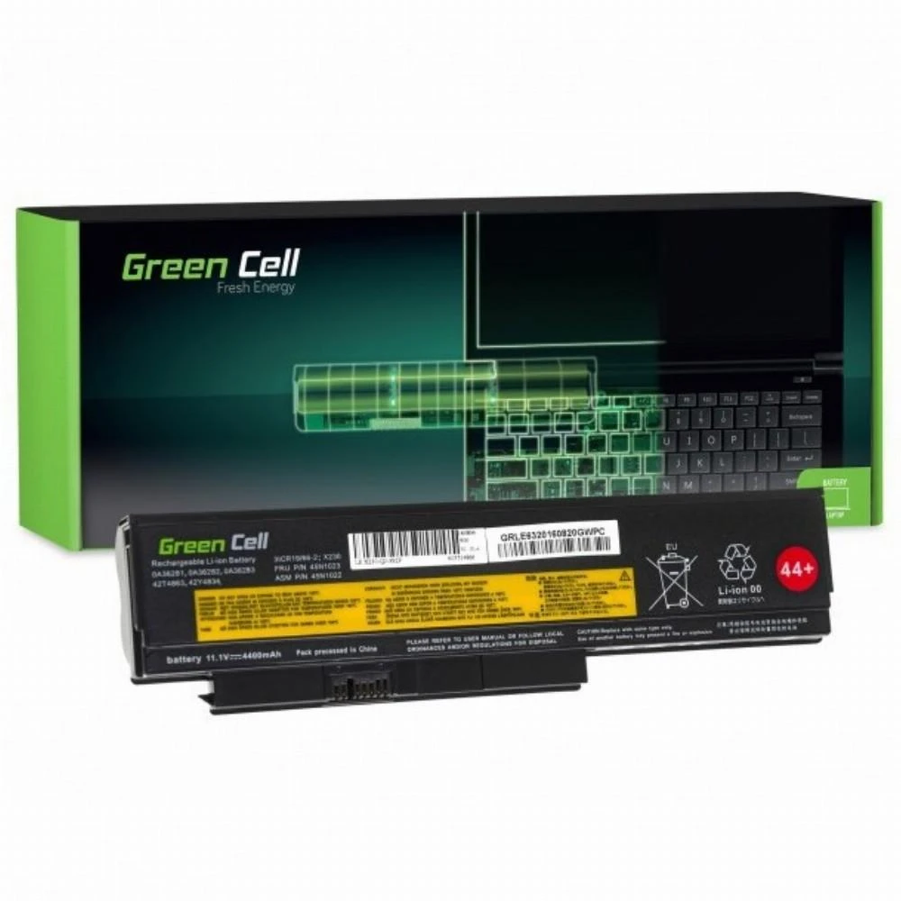 Žalias Cell GREENCELL LE63 Baterija Žalias Cell, skirta Lenovo ThinkPad X230 X230I X220