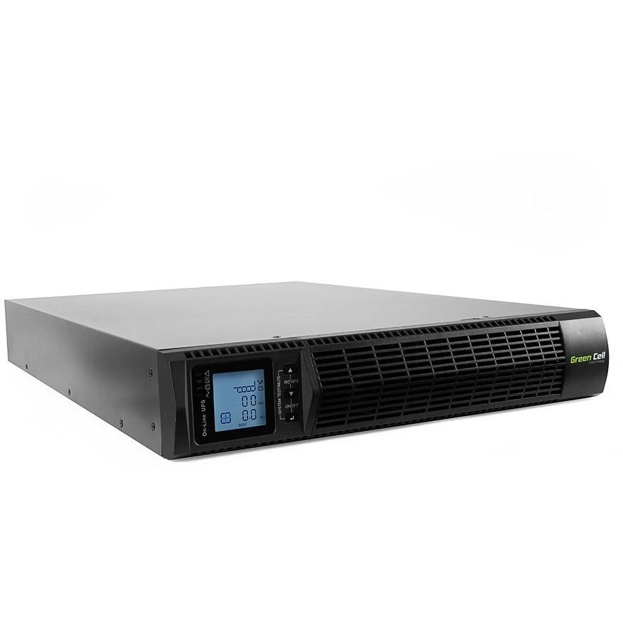 Green Cell Žalias Cell GREENCELL UPS, skirtas stovui RTII 3000VA 2700W su LCD ekranu