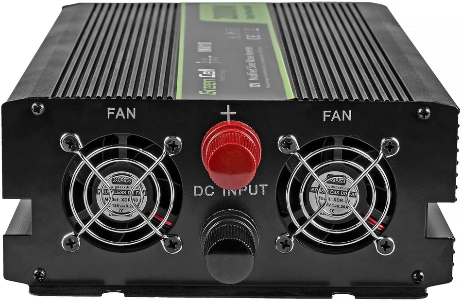Green Cell Žalias Cell Inverteris 12V/220V 2000W/4000W Modifikuota sinusinė išėjimo įtampa Žalias Cell
