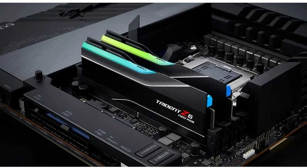 RAM G.Skill | Trident Z5 Neo RGB | 32 Kit (16GBx2) GB | DDR5 | 6400 MHz | PC/serveris | Registered No | ECC No