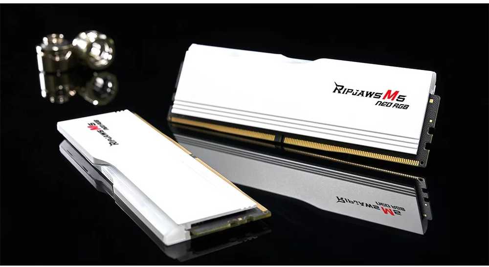 RAM Atmintis G.Skill Ripjaws M5 Neo RGB, DDR5, 64 GB, 6000MHz, CL30 (F5-6000J3040G32GX2-RM5NRW)