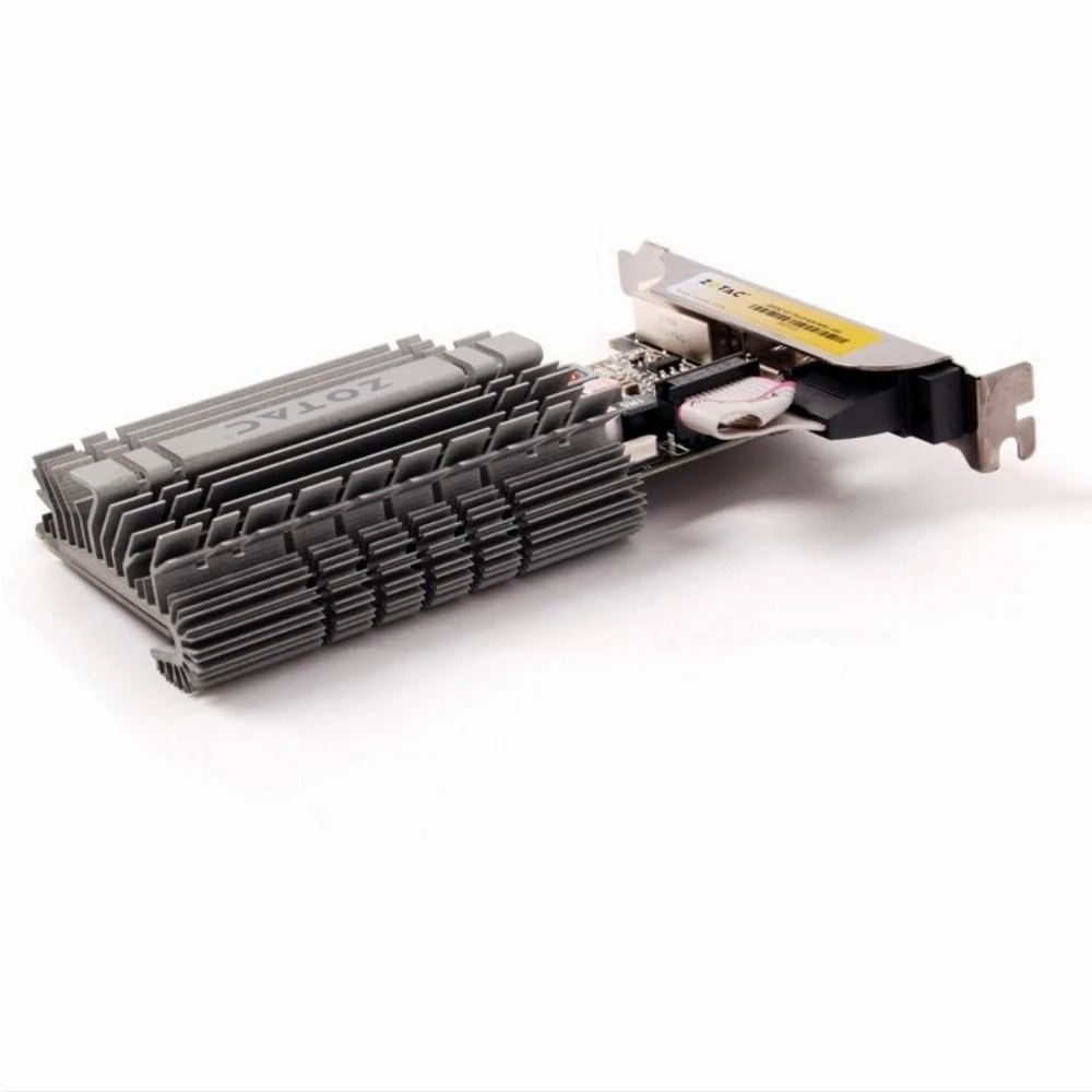 ZOTAC GeForce GT 730 ZONE Edition žemo profilio vaizdo plokštė, 4 GB DDR3 (64 bitų), HDMI, DVI, VGA