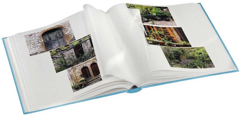 Hama ALBUM FINE ART JUMBO 30X30/100 BŁĘKITNY, balta KARTKI