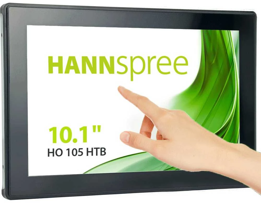 Jutiklinis ekranas Monitorius Hannspree HO105 HTB - 25.65 cm (10.1 Inch) - 1280 x 800 WXGA