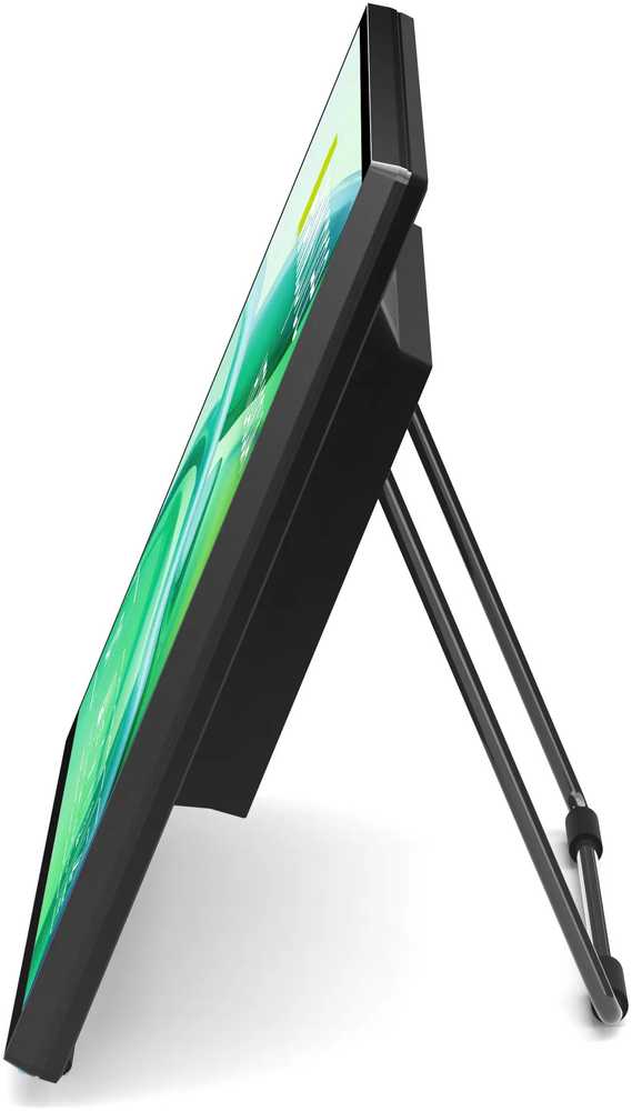 Monitorius Hannspree HT240CUA monitorius komputerowy 60,5 cm (23.8") 1920 x 1080 px Full HD LED Ekran dotykowy Juodas