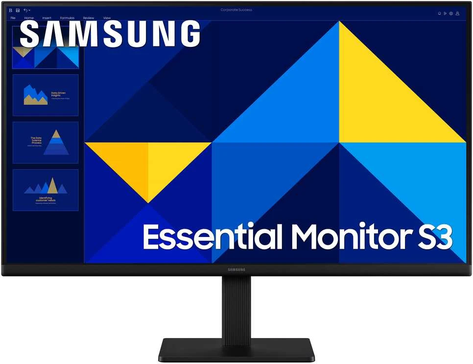 Monitorius Samsung S30GD, 61 cm (24"), 1920 x 1080 pikselių, „Full HD“, LCD, 5 ms, Juoda