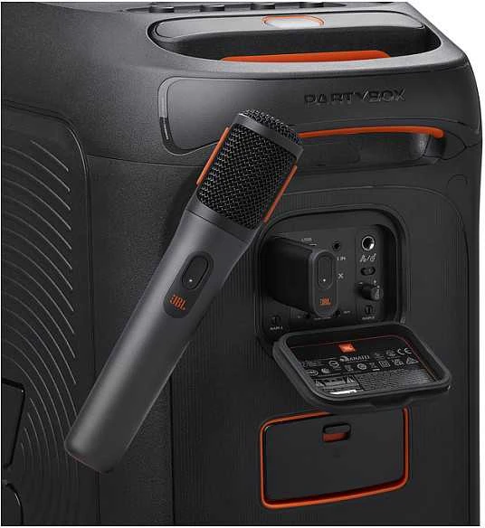 JBL Partybox Wireless Mic - 2x Microphone + Reciever - belaidis mikrofonas su imtuvu