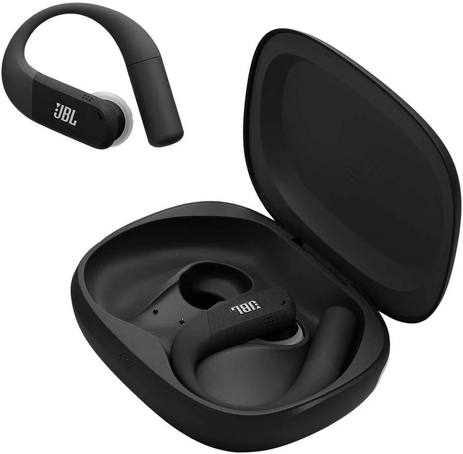 True Belaidės ausinės JBL Endurance Peak 4, juodas ir auksinis