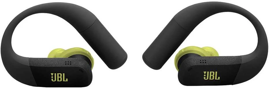 Belaidės ausinės JBL Endurance Peak 4, Juodos/gelsvai žalsvos
