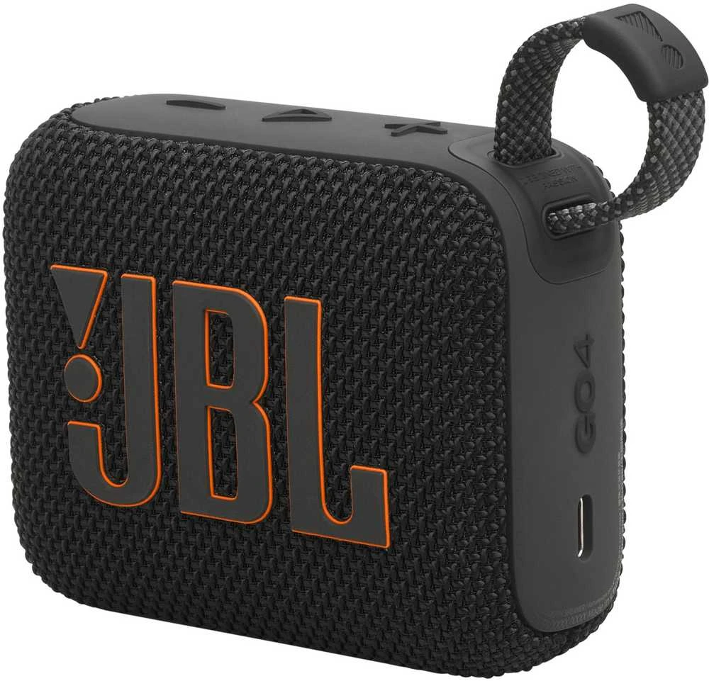 Nešiojama kolonėlė JBL Go 4, Juodos spalvos