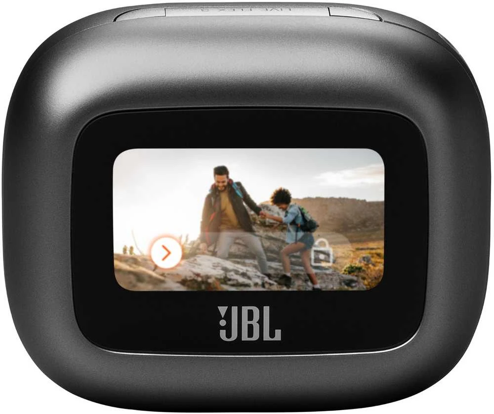 JBL Live Flex 3 TWS ausinės, Juodos