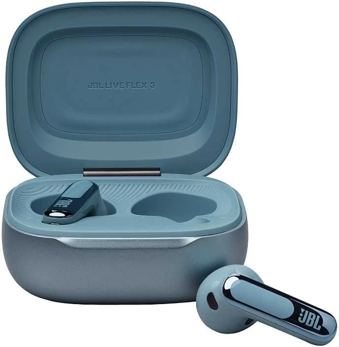 JBL Live Flex 3 TWS ausinės, Mėlynos