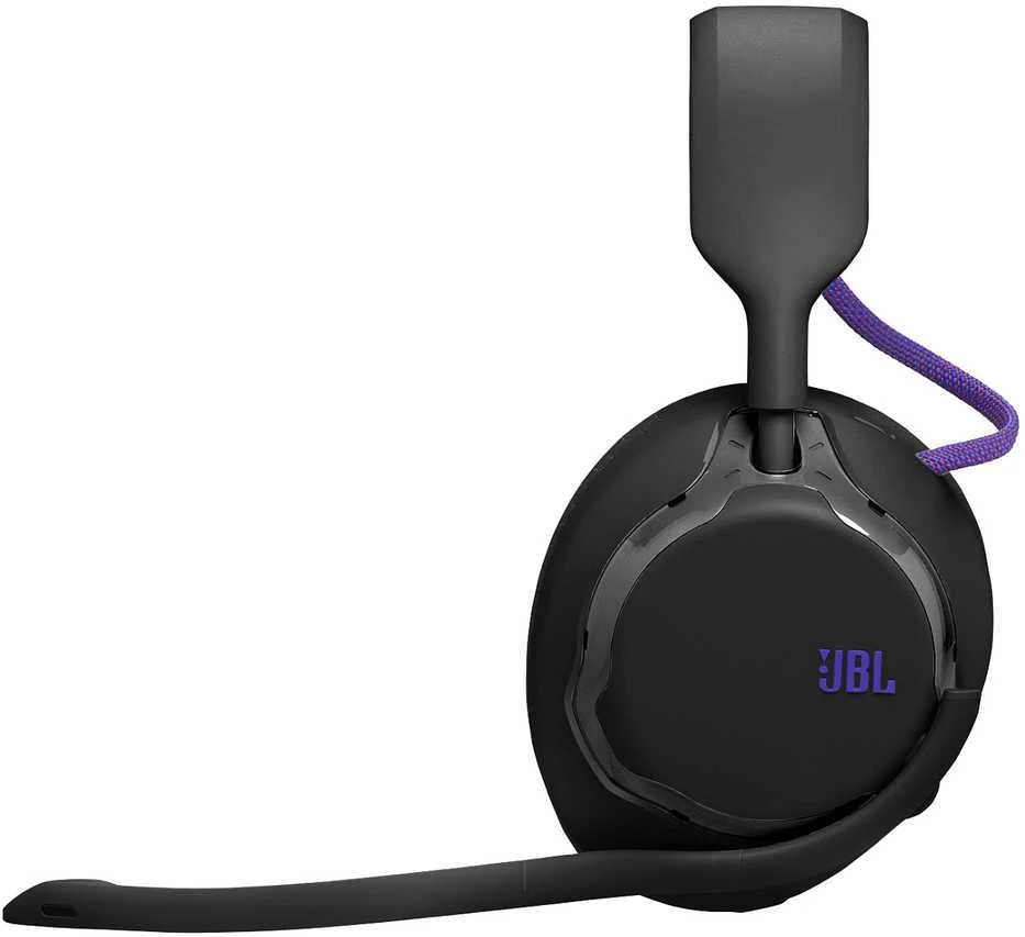 JBL Quantum 650 Belaidės Over-Ear-Gaming-Ausinės, Juodas