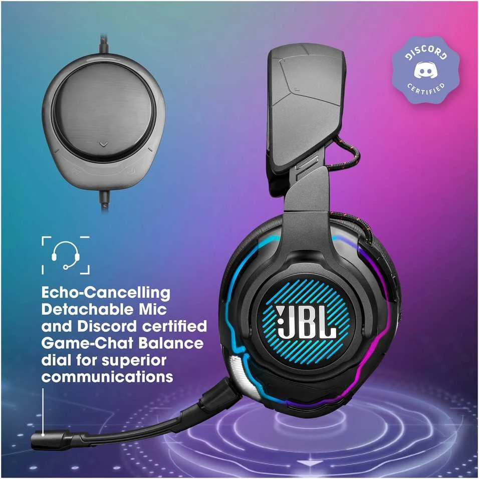 Profesionalios Žaidimų ausinės JBL Quantum One, Juodos