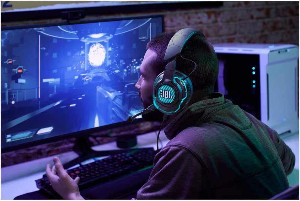Profesionalios Žaidimų ausinės JBL Quantum One, Juodos