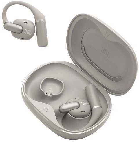 JBL Sense Pro pilkos ausinės su įkrovimo dėklu