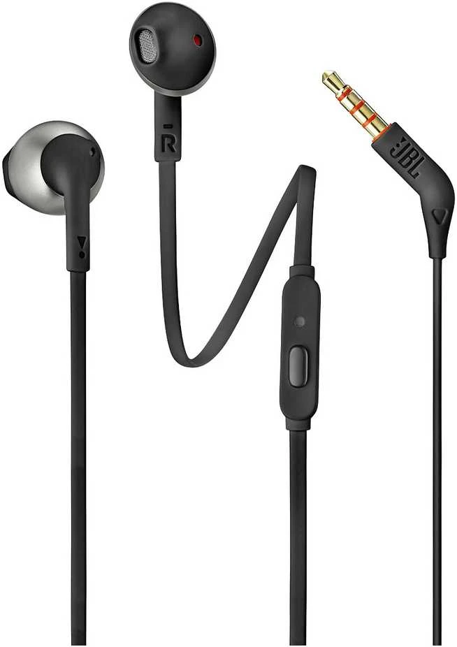Ausinės JBL T205 Juodas - In Ear-Kopfhrer su mikrofonu