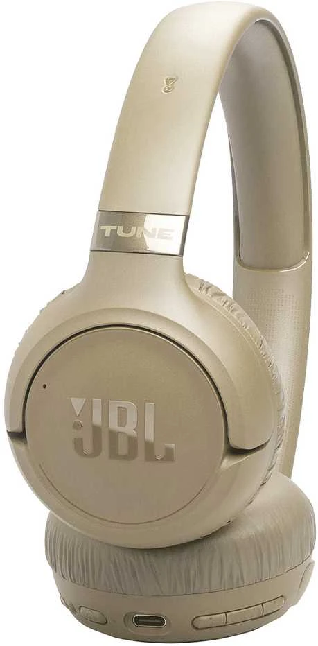 JBL Tune 680NC belaidės ausinės – rusvai gelsvas
