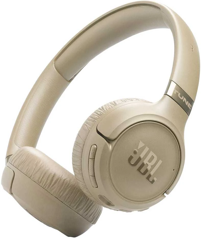 JBL Tune 680NC belaidės „Bluetooth“ ausinės, uždedamos ant ausų, smėlio spalvos, EU