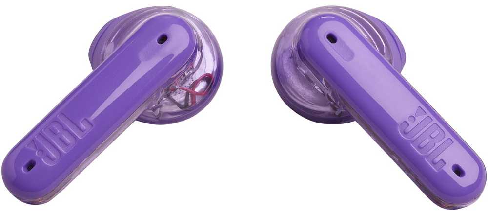 Ausinės JBL Tune Flex Ghost Edition TWS Bluetooth Belaidės In-Ear Earphone Ghost Violetinė EU