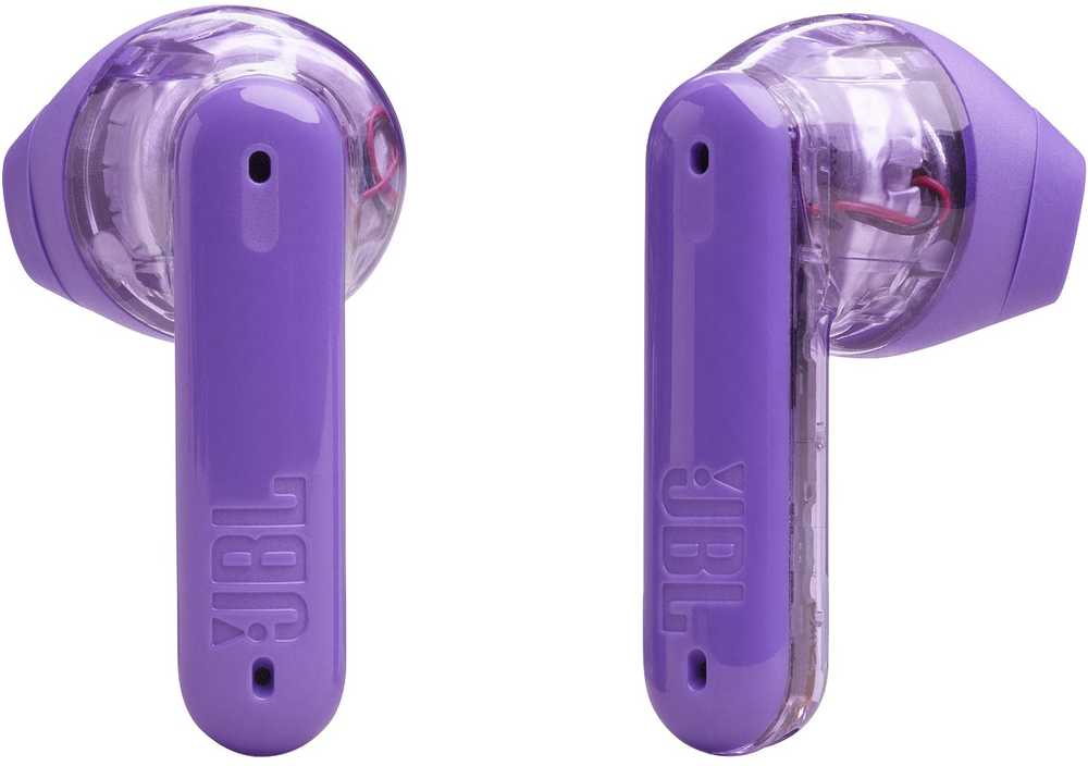 Ausinės JBL Tune Flex Ghost Edition TWS Bluetooth Belaidės In-Ear Earphone Ghost Violetinė EU