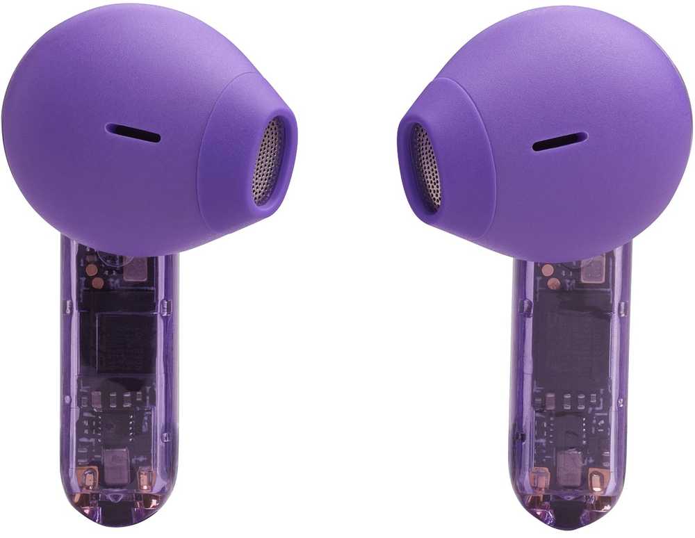 Ausinės JBL Tune Flex Ghost Edition TWS Bluetooth Belaidės In-Ear Earphone Ghost Violetinė EU