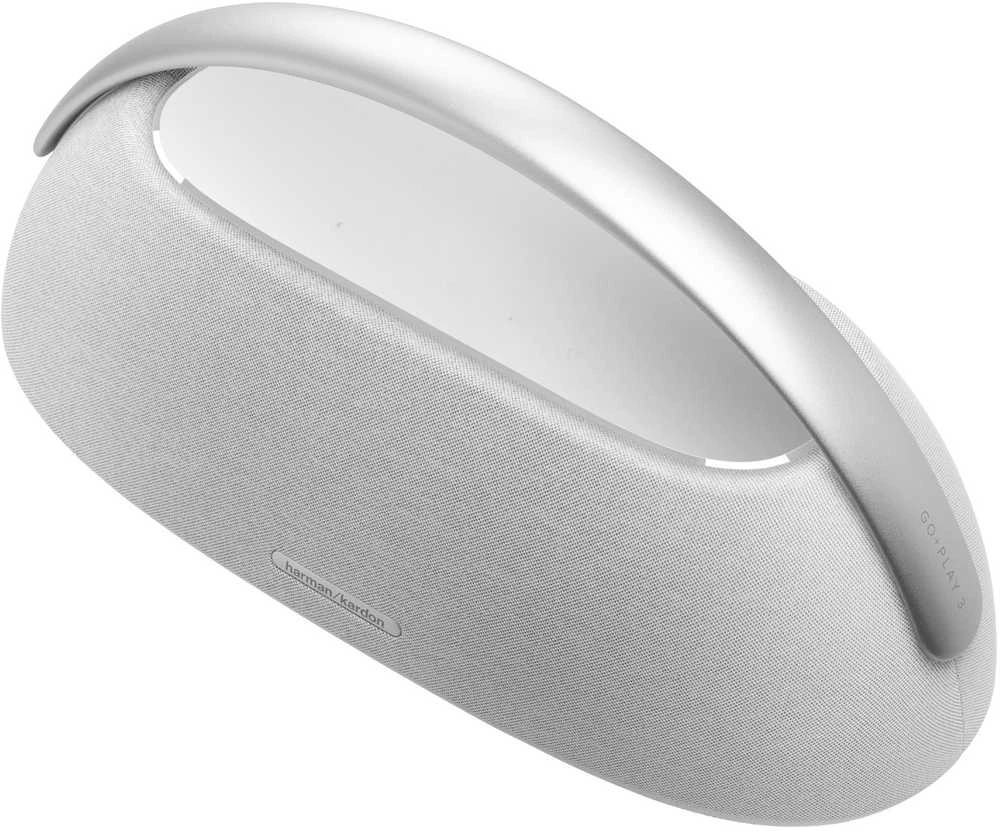 Nešiojama kolonėlė Harman Kardon Go + Play 3, Pilkos spalvos